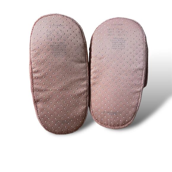 Rudolph the Red-Nosed Reindeer Kids Holiday Slippers Brown Cozy Non-Slip Winter - Picture 4 of 9